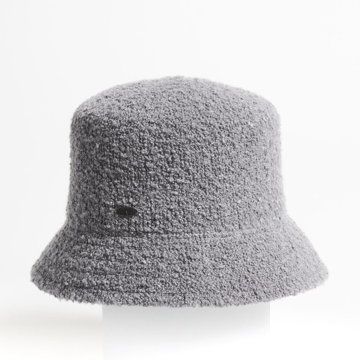 BRIELLE - BUCKET HAT IN BOUCLE KNIT