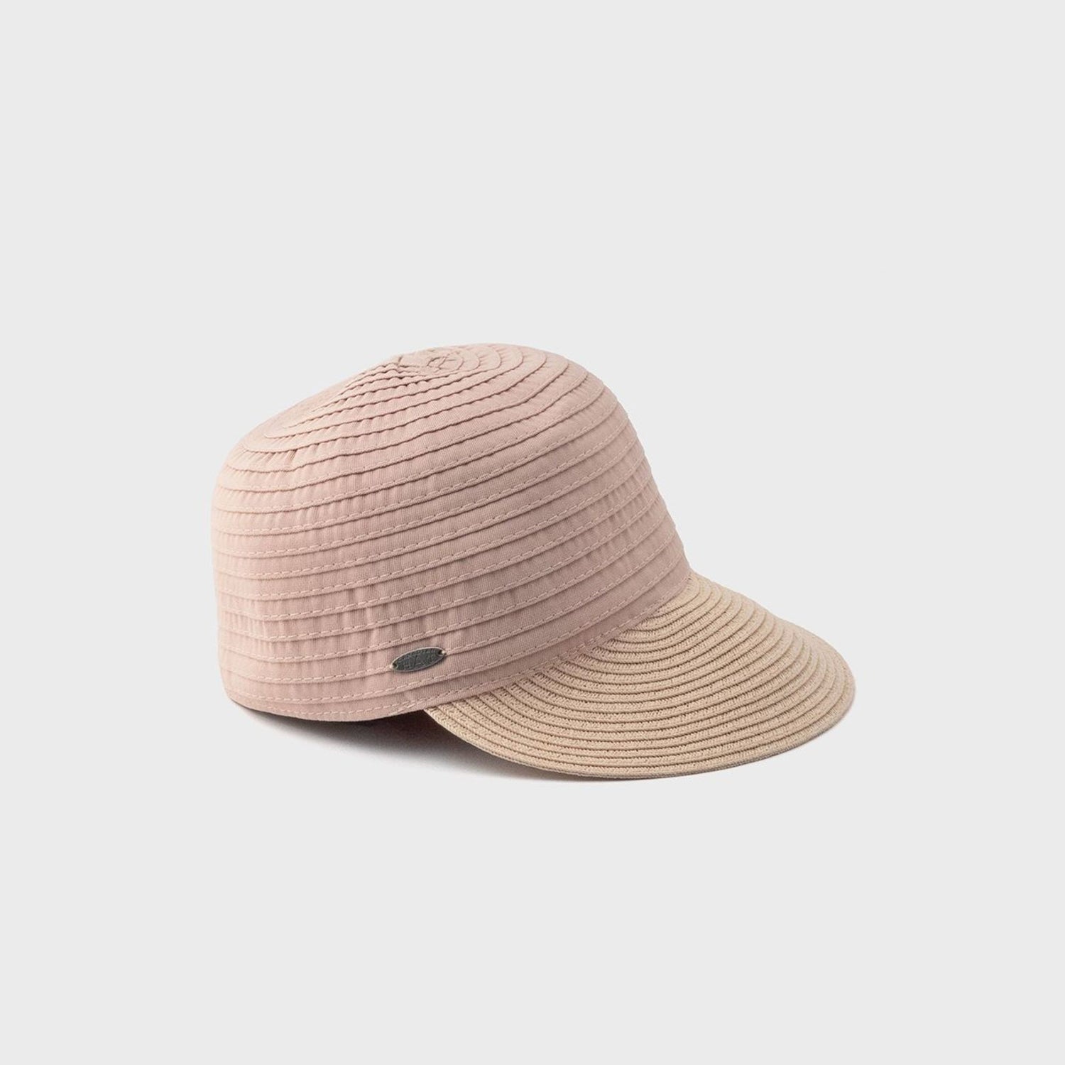 CLAVIA - CAP IN RIBBON AND STRAW