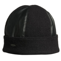 ARLI - ORMOS AND LEATHER BEANIE
