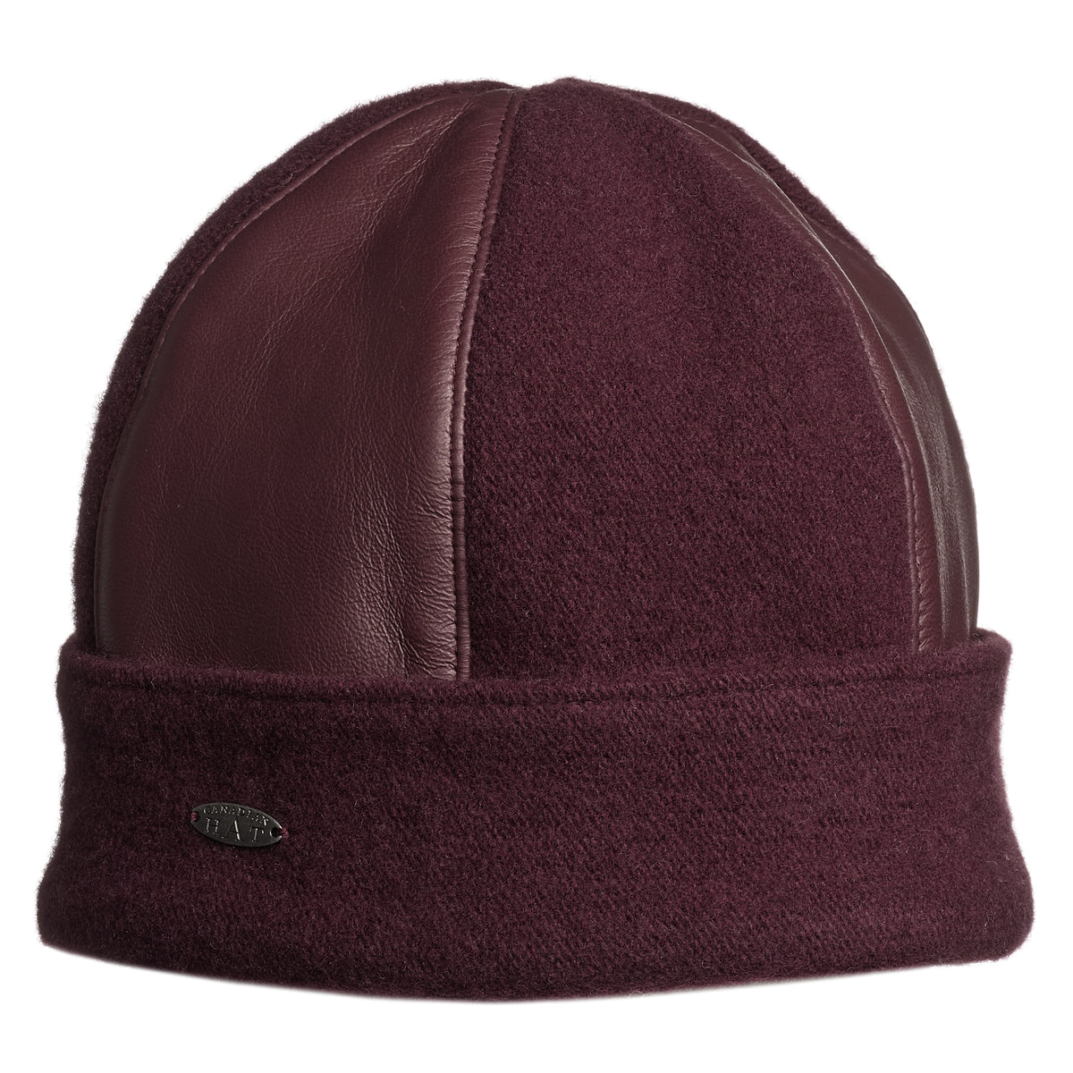 ARLI - ORMOS AND LEATHER BEANIE