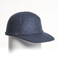 CAPRI - FELT CAP WITH FLAT VISOR