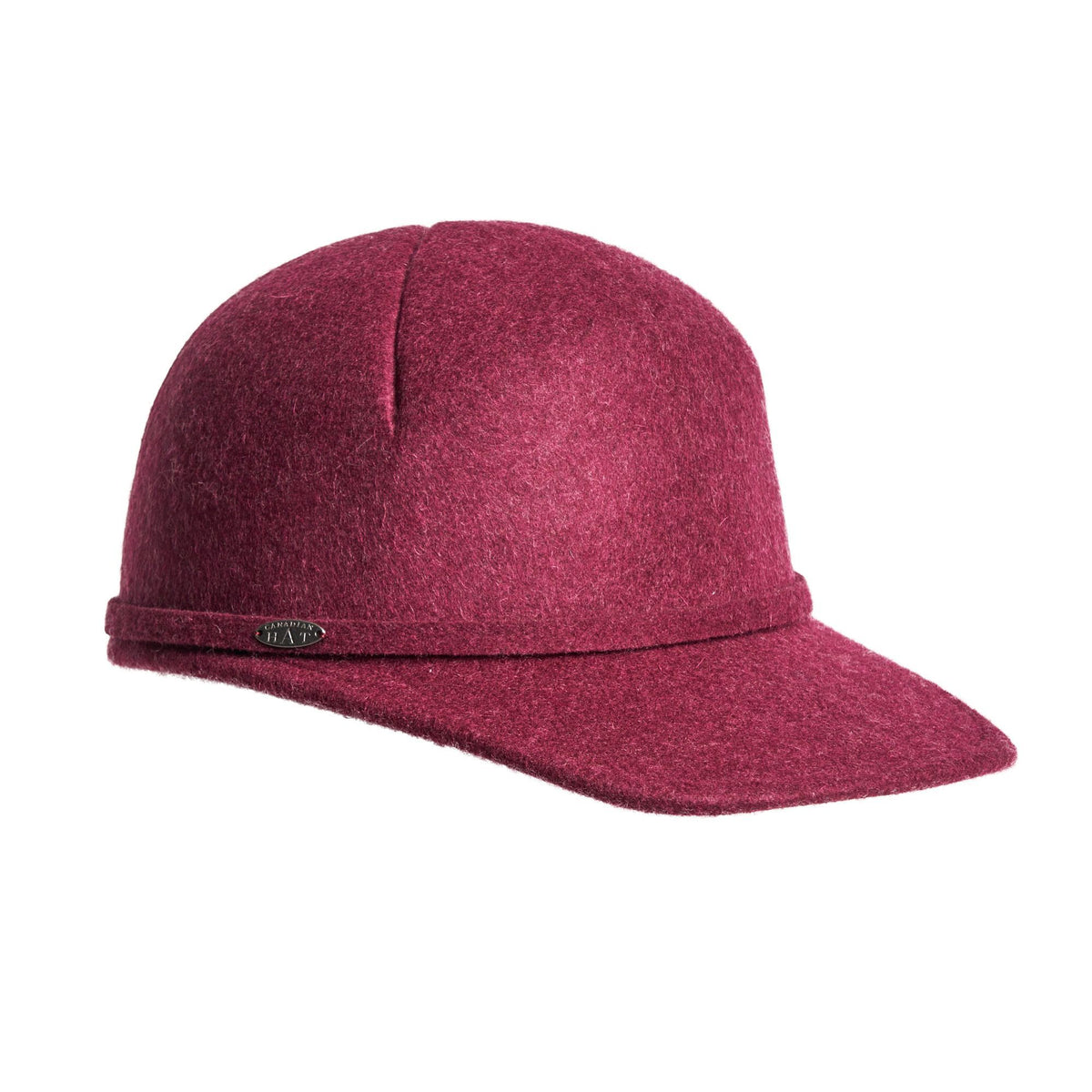 CAPRI - FELT CAP WITH FLAT VISOR