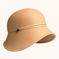WILLOW - FELT CLOCHE HAT