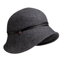 WILLOW - FELT CLOCHE HAT