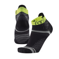 RUN FEEL RUNNING SOCKS BLACK - YELLOW